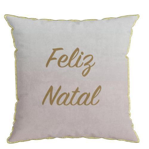 Imagem de Almofada Natal Foil Laranja Belchior 43X43Cm