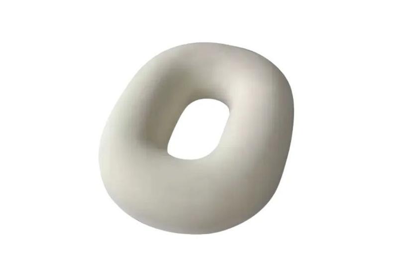 Imagem de Almofada oval com orifício e capa Removível Theva
