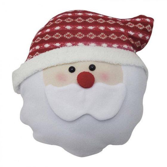 Imagem de Almofada Papai Noel com Gorro Tecido 30cmx35,5cm Paris Niazitex Niazitex