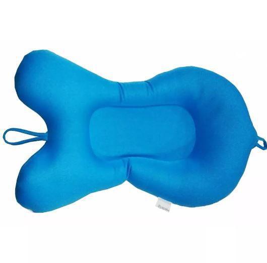 Almofada Para Banho Bebê Banheira Sapeca Kids Azul Menor preço em Almofada Para Banho Bebê Banheira Sapeca Kids Azul