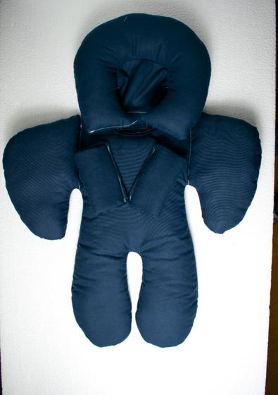 Imagem de Almofada para bebê conforto bebê - super cheio- menino/menina - marinho