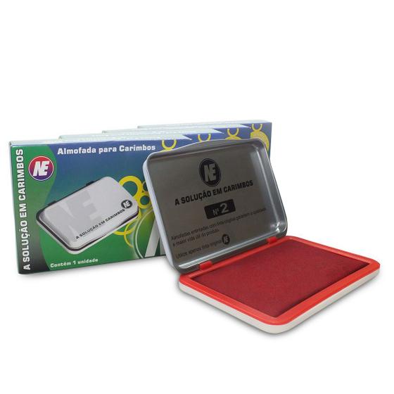 Imagem de Almofada Para Carimbo Vermelho