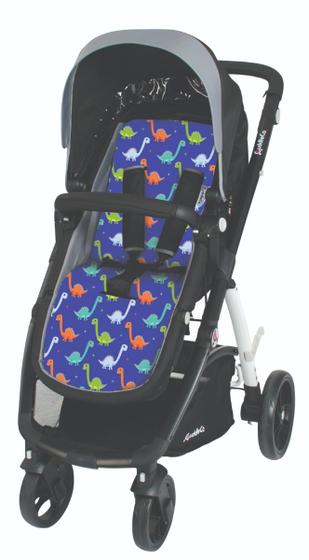 Imagem de Almofada Para Carrinho Bebê Comfi-cush Dinosaur Fun Clingo