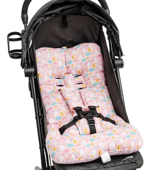 Almofada Para Carrinho de Bebê Universal - UNICORNIO - CLICK TUDO ...