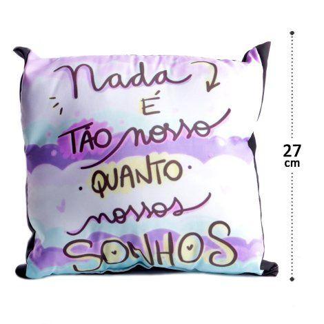 Imagem de Almofada Personalizada M Frases Sortidos