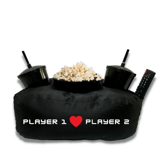 Imagem de Almofada Porta Pipoca Player 1 Player 2