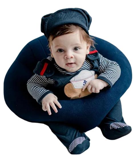Imagem de Almofada Puff Assento de Apoio Para Bebe Sentar Poltroninha Cadeirinha