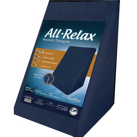 Imagem de Almofada Recosto Triangular Allrelax Duoflex