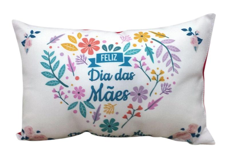 Imagem de Almofada Retangular Personalizada Lembrancinha Dia das Mães