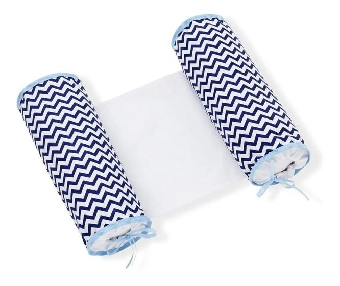 Imagem de Almofada Rolinho Segura Bebe - ZIG ZAG AZUL