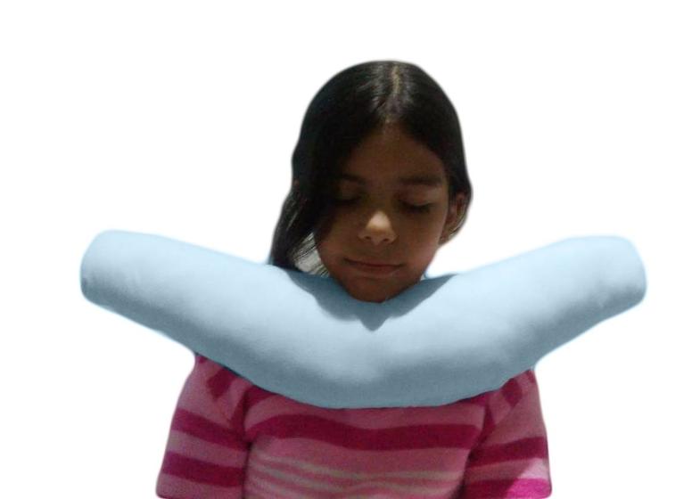 Imagem de Almofada Segura Cabeça Infantil Happy Line para Cadeirinha com Alça Ajustável
