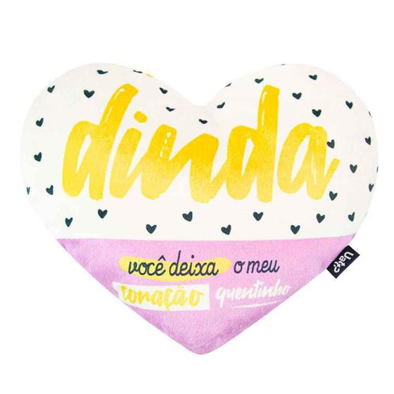 Imagem de Almofada Shape Coração - Aconchego de Dinda - Uatt