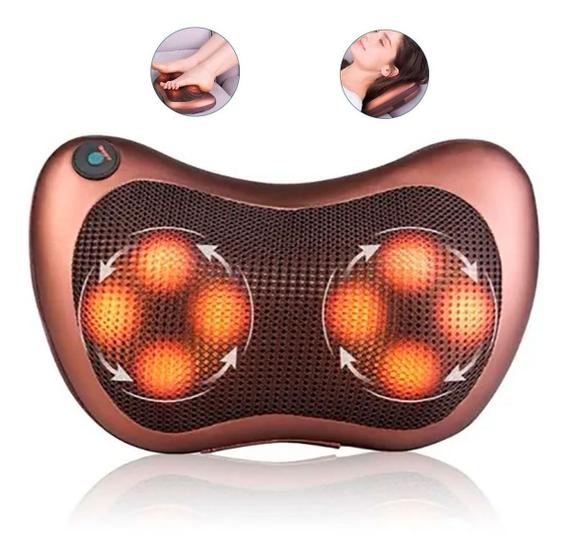 Imagem de Almofada Shiatsu Massageadora Relaxante para Pescoço Lombar Pernas e Pés Cansados