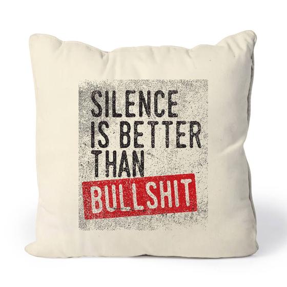 Imagem de Almofada Silence Is Better Studio Geek
