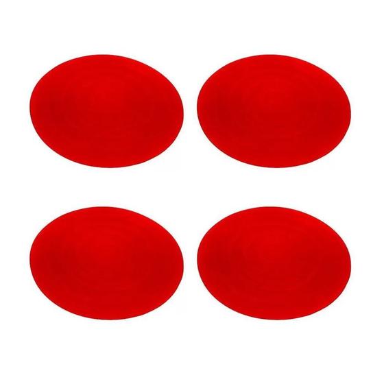 Almofada Silicone Protetora Para Fogão de Indução Kit 4 Peças Vermelho Menor preço em Almofada Silicone Protetora Para Fogão de Indução Kit 4 Peças Vermelho