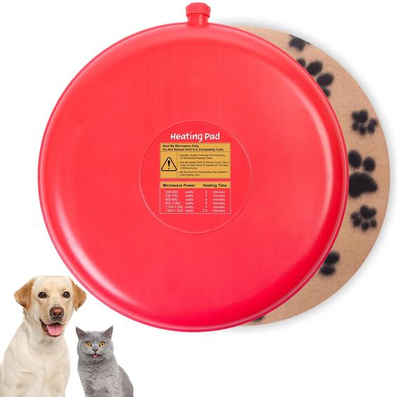 Imagem de Almofada Térmica Gelbesty para Animais de Estimação - Aquecedor para Microondas