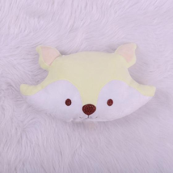 Imagem de Almofada Travesseiro Safari Com Refíl Bichinhos de Pelúcia Decoração Infantil 01 Peça Anti Alérgico