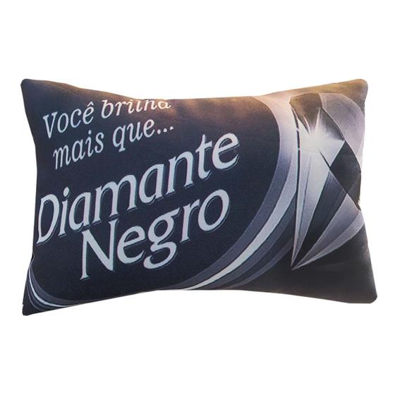 Imagem de Almofada Vc Brilha Mais Que Diamante Negro Dia dos Namorados