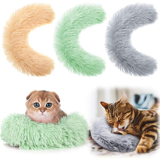 Imagem de Almofadas Calmantes Wenqik para Gatos - Com Brinquedo de Catnip
