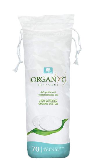 Imagem de Almofadas de Maquilhagem Orgânicas Organyc - 100% Algodão - 70 Unidades