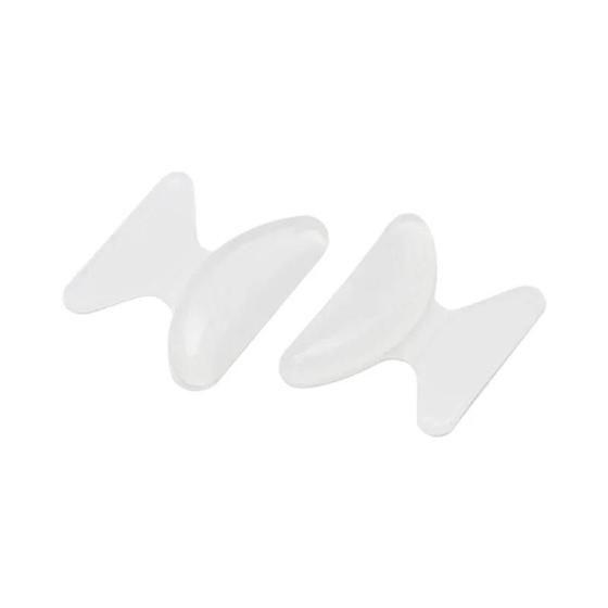 Imagem de Almofadas de Nariz de Silicone Antiderrapantes para Óculos - 5 Pares com Design Borboleta