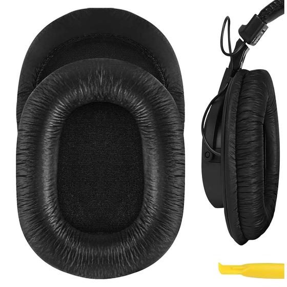 Imagem de Almofadas de ouvido de reposição Geekria QuickFit Leatherette para Sony