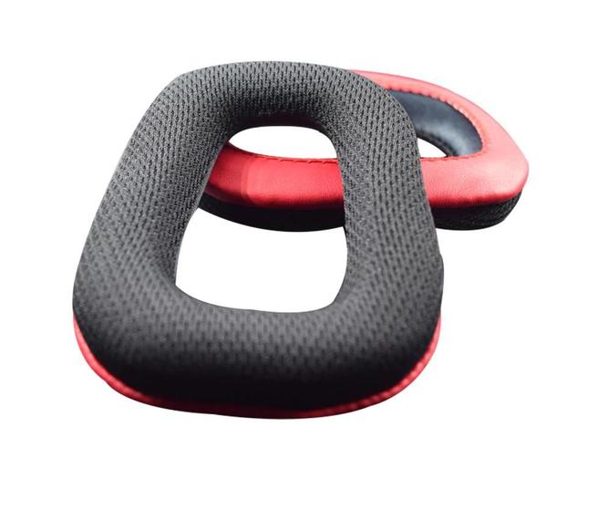 Almofadas de ouvido para logitech, headset com capa de tecido