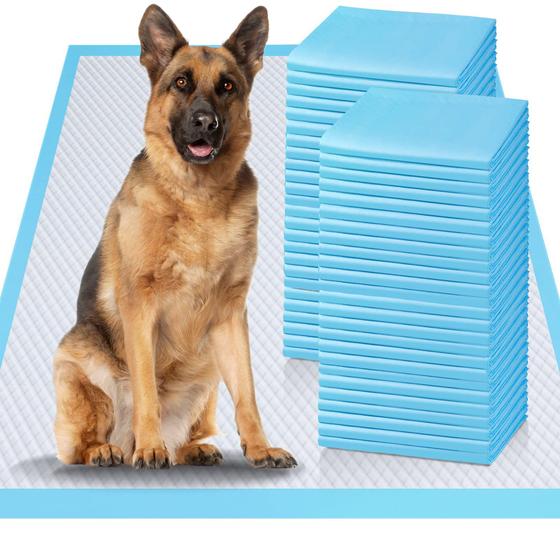 Imagem de Almofadas de xixi para cães Gimars XXL Thicken, 6 camadas, ultra absorventes