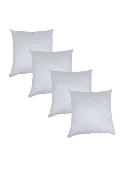 Imagem de Almofadas Decorativas Kit com 4 Almofadas Cheias 100% algodão Escolha a Cor