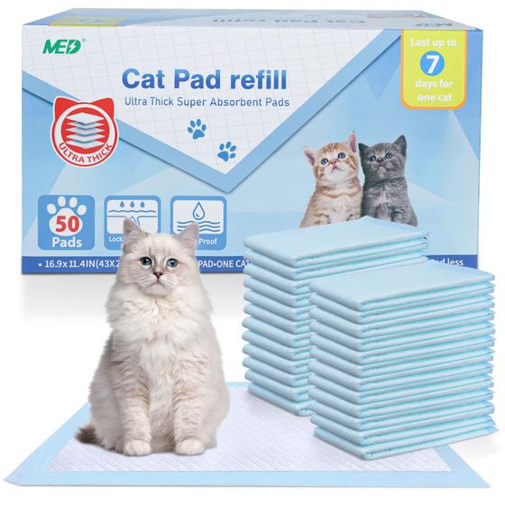 Imagem de Almofadas Higiênicas para Gatos Tidy Cat - 50 Unidades - Absorção Superior