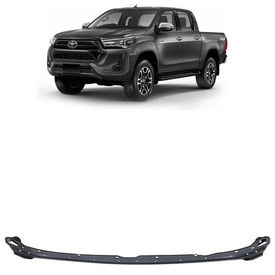 Imagem de Alojamento Friso do Capô Hilux 2021 A 2023 Preto