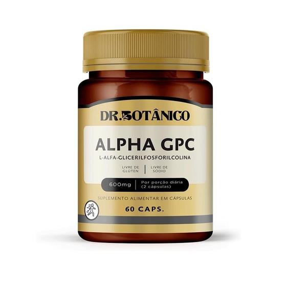 Imagem de Alpha gpc  600mg 60caps dr. botanico