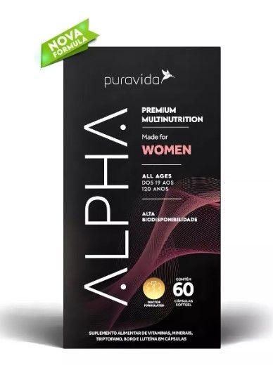 Imagem de Alpha Women Multivitamínico 60 cápsulas - Puravida