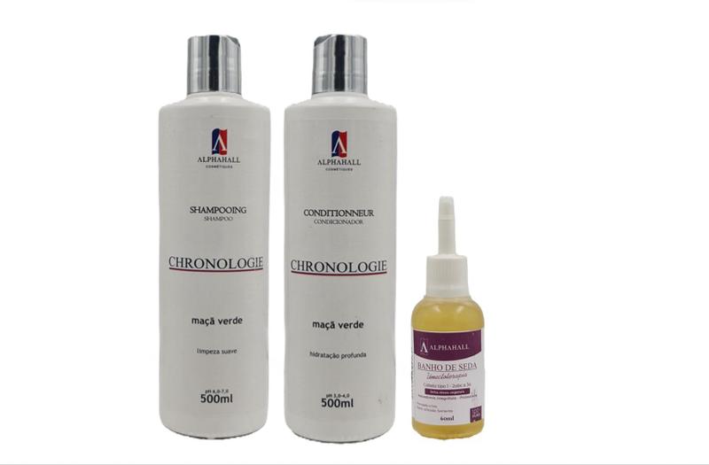 Imagem de AlphaHall Chronologie Shampoo e Condicionador e Óleo de Macadâmia