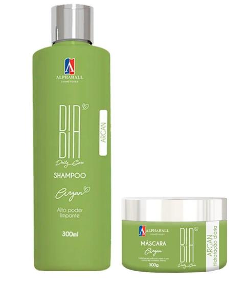 Imagem de AlphaHall Dia a Dia Argan Shampoo e Máscara