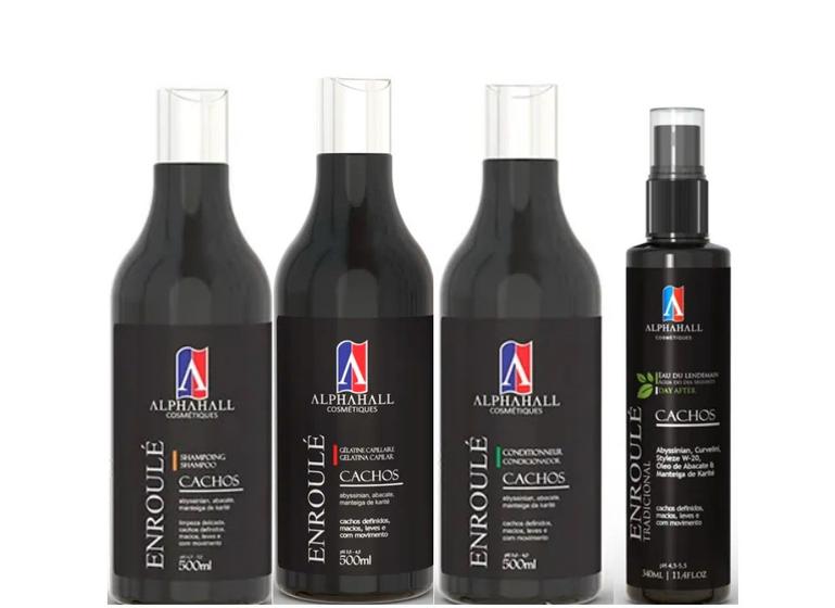 Imagem de AlphaHall Enroulé Cachos Shampoo e Condicionador e Gelatina e Água do Dia Seguinte