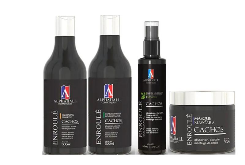 Imagem de AlphaHall Enroulé Cachos Shampoo e Condicionador e Máscara e Água do Dia Seguinte