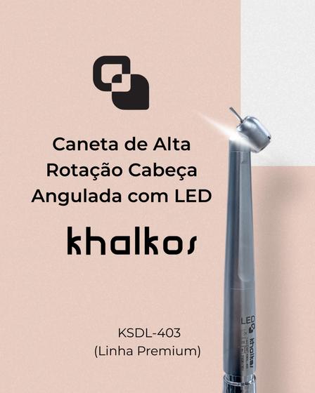 Imagem de Alta Rotação Cabeça Angulada C/ Led Khalkos