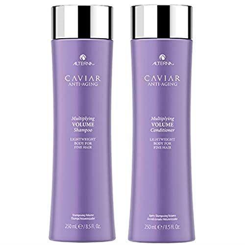 Imagem de Alterna Caviar Anti-Aging Multiplying Volume Shampoo and Conditioner Set, 8,5 onças (2-Pack)