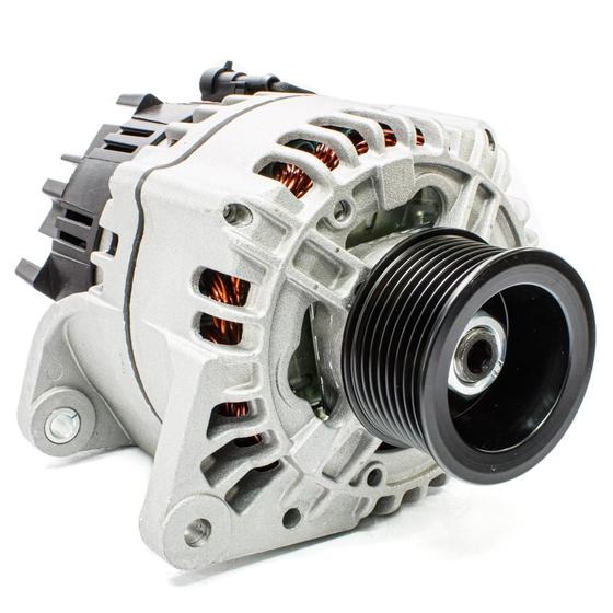 Imagem de Alternador Trator T6070 T6090 Farmall 120 130 Maxxum 115 125 Steyrs Série 6000 12V 120A Com Polia 8 Estrias 1 Via - ZEN