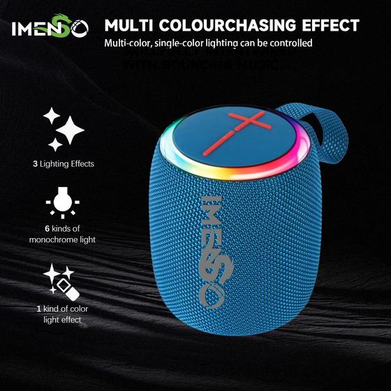 Imagem de Alto-falante Bluetooth IMENSO Outdoor Portable Blue