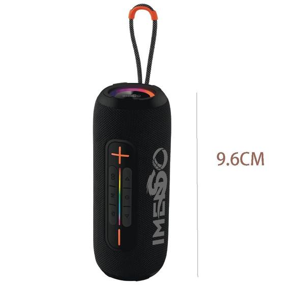 Imagem de Alto-falante Bluetooth Portátil IMENSO - Resistente e Ideal para Uso Externo