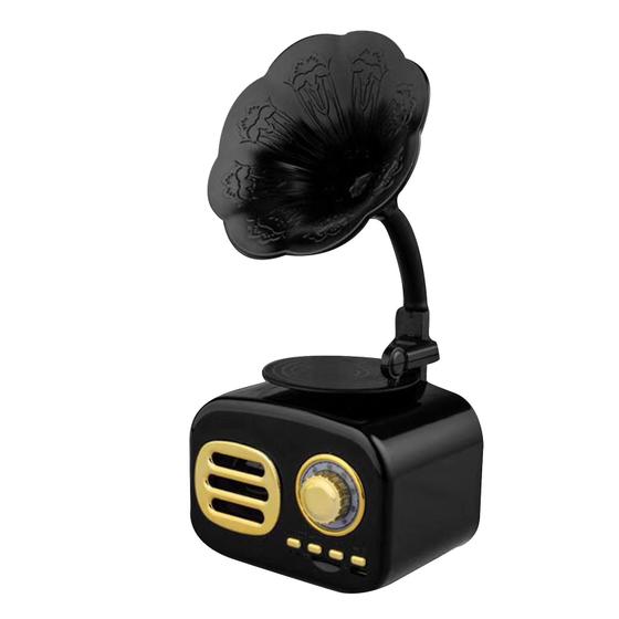 Imagem de Alto-Falante Bluetooth Retro Portátil HQ-Sound - Mini e Sem Fio