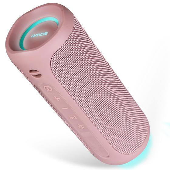 Imagem de Alto-falante Bluetooth SOWO Surgeboom 2 25W IPX7 impermeável rosa