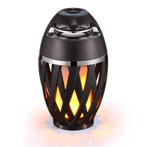 Imagem de Alto-falante Bluetooth Vistatech Led Flame Speaker com luz de lanterna