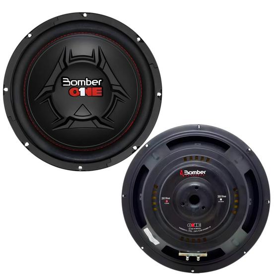 Imagem de Alto Falante Bomber One Subwoofer 10Polegadas 200W Rms