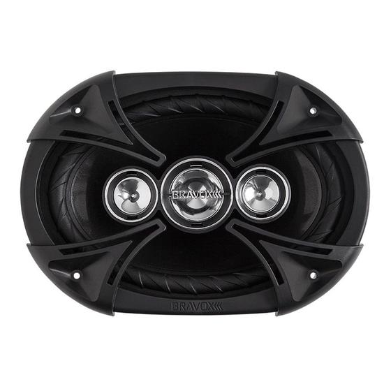 Imagem de Alto Falante Bravox B4X69BK 6X9 Polegadas 220 W RMS 4R Par