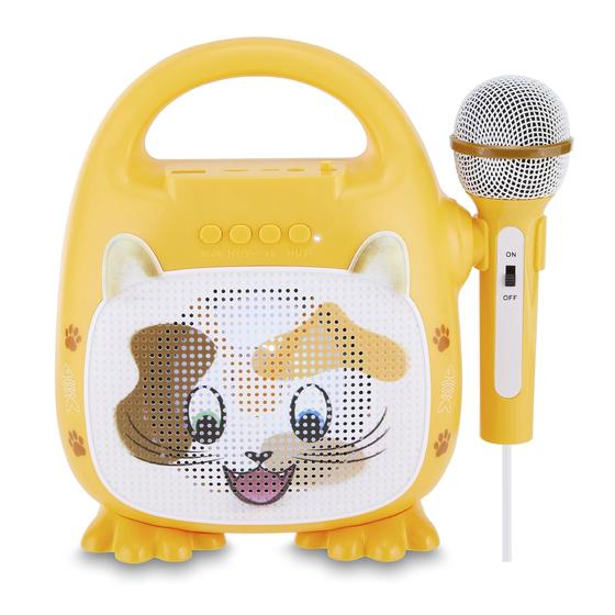 Imagem de Alto-falante de karaokê Vivitar Singimals Kids com microfone Bluetooth