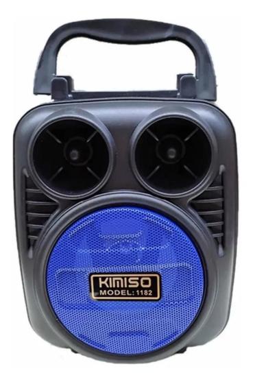 Imagem de Alto-falante Kimiso KMS-1182 com bluetooth preto