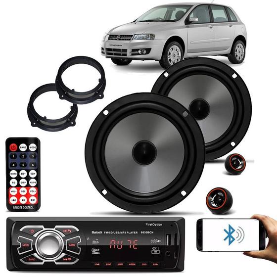 Imagem de Alto Falante Kit 2 Vias Stilo Diant 6 Pol + Radio  KDV.253R